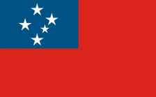 Samoa flag 90 x 150 cm