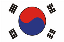Sydkorea flag 90 x 150 cm Sydkorea flag 90 x 150 cm