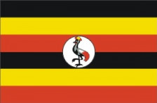 Uganda flag 90 x 150 cm Uganda flag 90 x 150 cm