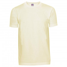 Oversize naturfarvet t-shirts