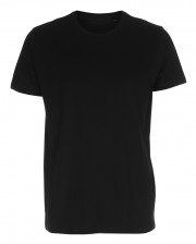 Mens Fitted T-shirt sort (black)