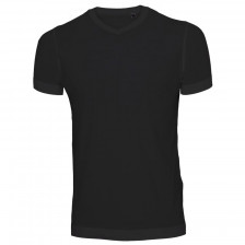 Uni Fashion V-Neck T-shirt sort (black) Uni Fashion V-Neck T-shirt sort (black)