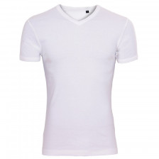 One By One V-neck T-shirt hvid (white)