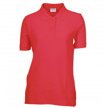 Billige Polo Shirt til kvinder - Flot Rød polo T-shirt til billige priser Billig Polo shirt til - Lady Polo T-shirt rød (red)