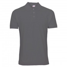 Uni Polo T-shirt stålgrå (steel grey) Uni Polo T-shirt stålgrå (steel grey)