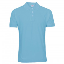 Uni Polo T-shirt Lys blå (Light Blue) Uni Polo T-shirt Lys blå (Light Blue)
