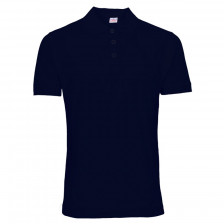Uni Polo T-shirt mørk navy blå (Dark navy) Uni Polo T-shirt mørk navy blå (Dark navy)