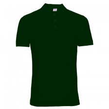 Uni Polo T-shirt flaskegrøn (bottle green) Uni Polo T-shirt flaskegrøn (bottle green)