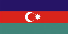 Aserbajdsjan flag 90 x 150 cm Aserbajdsjan flag 90 x 150 cm
