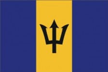 Barbados flag 90 x 150 cm Barbados flag 90 x 150 cm