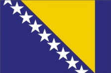 Bosnien & Herzegovina flag 90 x 150 cm Bosnien & Herzegovina flag 90 x 150 cm