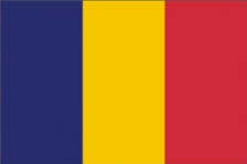 Tchad flag 90 x 150 cm