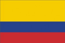 Colombia flag 90 x 150 cm