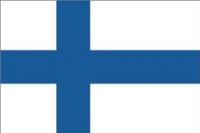 Finsk national flag