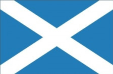 Skotsk national flag