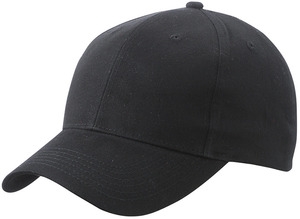 Billig kasket i sort Cap 6 paneler Sort