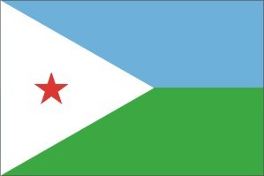 Djibouti flag 90 x 150 cm Djibouti flag 90 x 150 cm