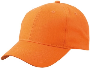 Billig kasket i orange Cap 6 paneler Orange