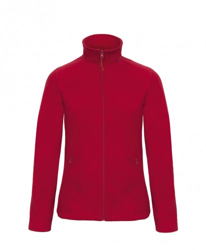 Mikrofleece jakke Dame Rød Mikrofleece jakke Dame Rød