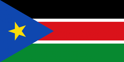 Syd Sudan flag 90 x 150 cm Syd Sudan flag 90 x 150 cm