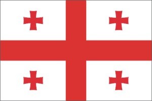 Georgien flag 90 x 150 cm Georgien flag 90 x 150 cm