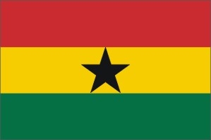 Ghana flag 90 x 150 cm Ghana flag 90 x 150 cm