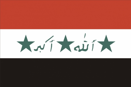 Irak flag 90 x 150 cm Irak flag 90 x 150 cm