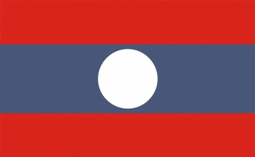 Laos flag 90 x 150 cm Laos flag 90 x 150 cm
