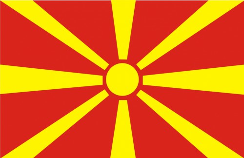 Makedonien flag 90 x 150 cm Makedonien flag 90 x 150 cm