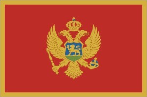 Montenegro flag 90 x 150 cm Montenegro flag 90 x 150 cm