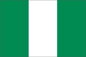 Nigeria flag 90 x 150 cm Nigeria flag 90 x 150 cm