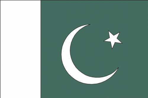 Pakistan flag 90 x 150 cm Pakistan flag 90 x 150 cm