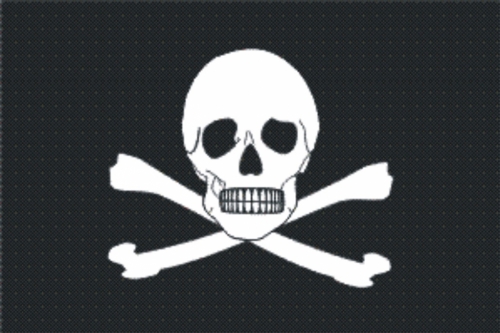 Piratflag 90 x 150 cm Piratflag 90 x 150 cm
