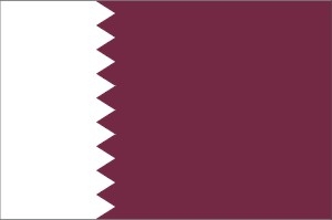Qatar flag 90 x 150 cm Qatar flag 90 x 150 cm