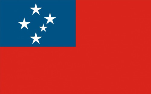 Samoa flag 90 x 150 cm Samoa flag 90 x 150 cm