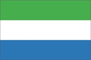 Sierre Leone flag 90 x 150 cm Sierre Leone flag 90 x 150 cm