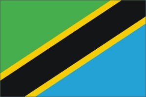 Tanzania flag 90 x 150 cm Tanzania flag 90 x 150 cm