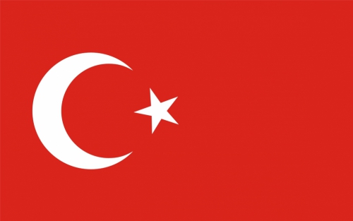 Tyrkiet flag 90 x 150 cm Tyrkiet flag 90 x 150 cm