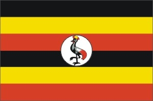 Uganda flag 90 x 150 cm Uganda flag 90 x 150 cm