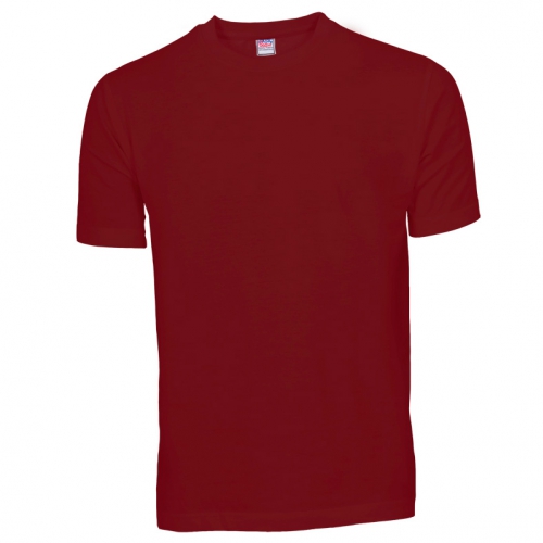 Basis Cotton t-shirt burgundy Basis Cotton t-shirt burgundy