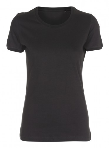 Lady Tee T-shirt Mørkegrå (black grey) Lady Tee T-shirt Mørkegrå (black grey)