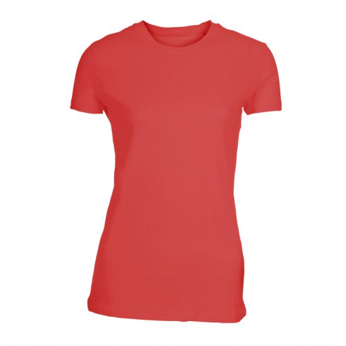 Lady Fitted T-shirt Varm rød (warm red) Lady Fitted T-shirt Varm rød (warm red)