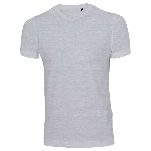 Uni Fashion V-Neck T-shirt Oxford grå ( Oxford grey) Uni Fashion V-Neck T-shirt Oxford grå ( Oxford grey)