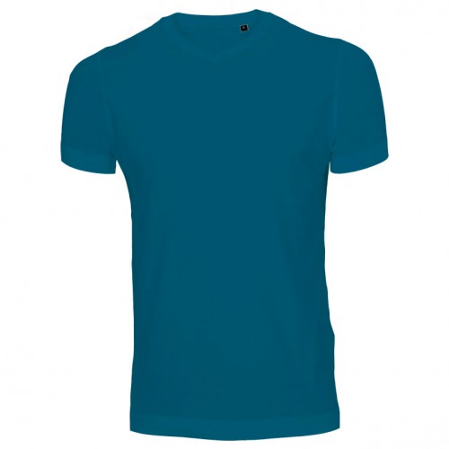 Uni Fashion V-Neck T-shirt Petroleum Uni Fashion V-Neck T-shirt Petroleum