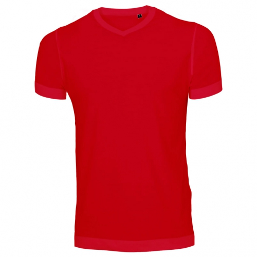 Uni Fashion V-Neck T-shirt rød (red) Uni Fashion V-Neck T-shirt rød (red)