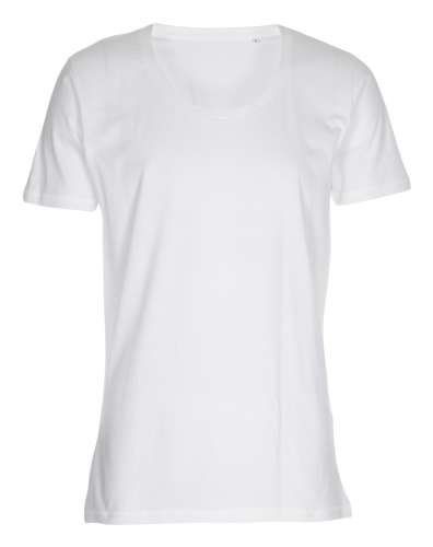 Mens Tee Deep Cut T-shirt hvid (white) Mens Tee Deep Cut T-shirt hvid (white)