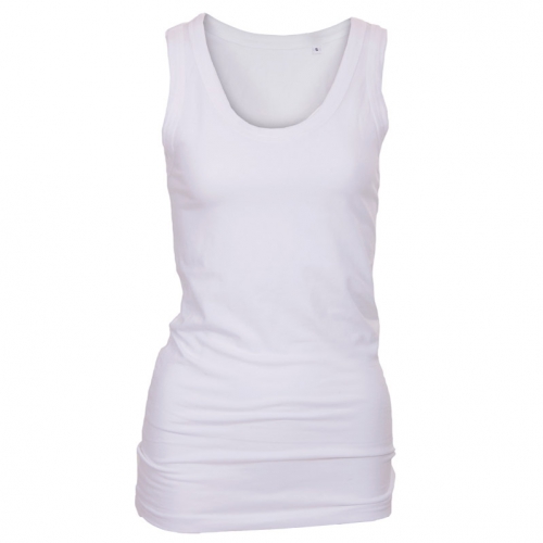 Long Stretch Top hvid (white) Long Stretch Top hvid (white)