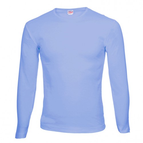 Uni Style LS T-shirt Lys blå (Light Blue) Uni Style LS T-shirt Lys blå (Light Blue)