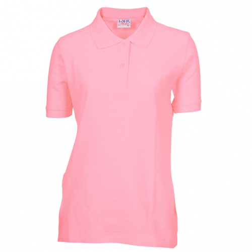 Lady Polo T-shirt lyserød (rose) Lady Polo T-shirt lyserød (rose)