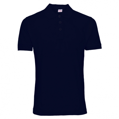 Uni Polo T-shirt mørk navy blå (Dark navy) Uni Polo T-shirt mørk navy blå (Dark navy)